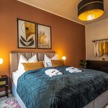 Maremar - Design Apartment - Luxus Boxspringbett - Zentral - Kueche - Arbeitsplatz - Highspeed Wlan Гера Экстерьер фото