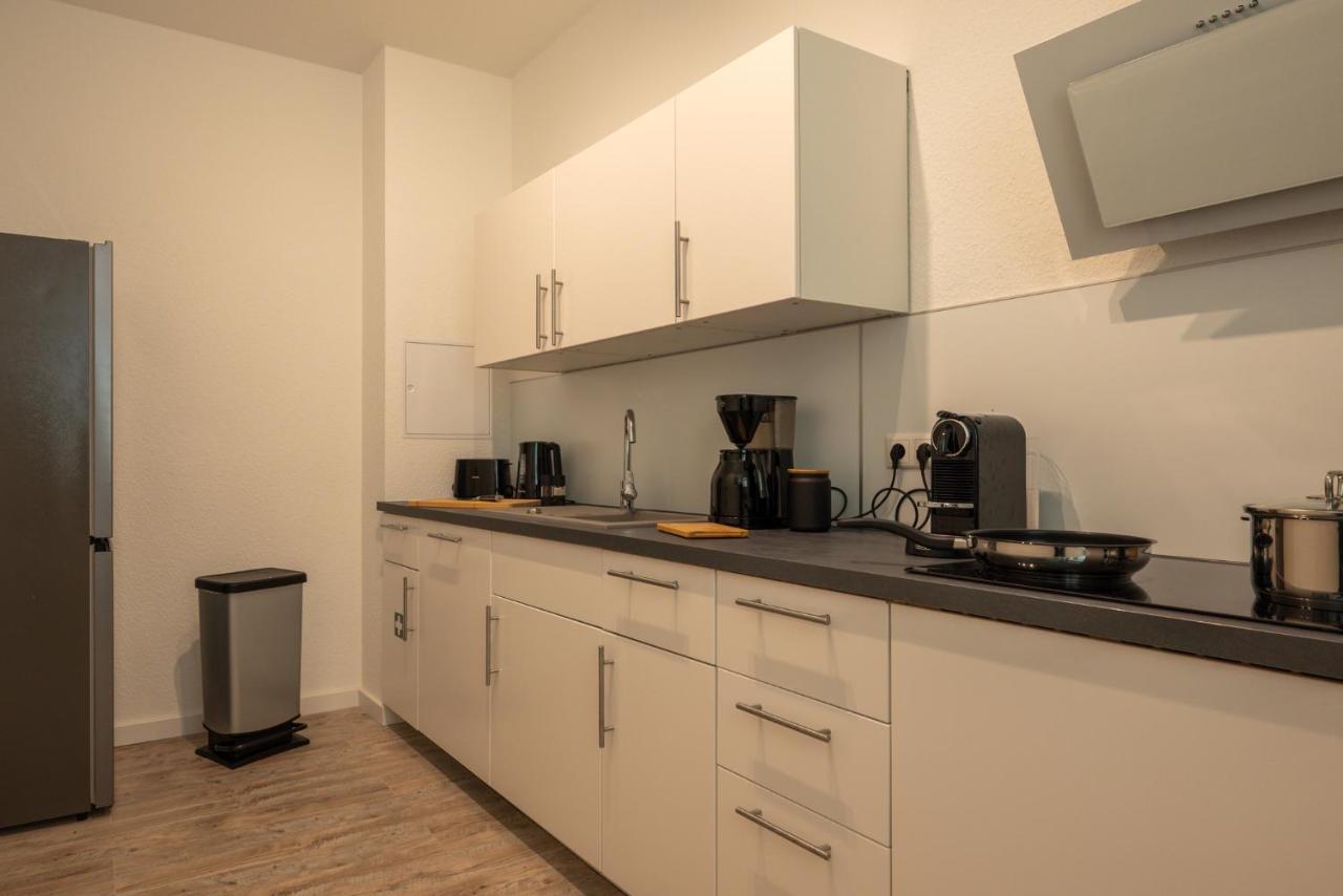 Maremar - Design Apartment - Luxus Boxspringbett - Zentral - Kueche - Arbeitsplatz - Highspeed Wlan Гера Экстерьер фото