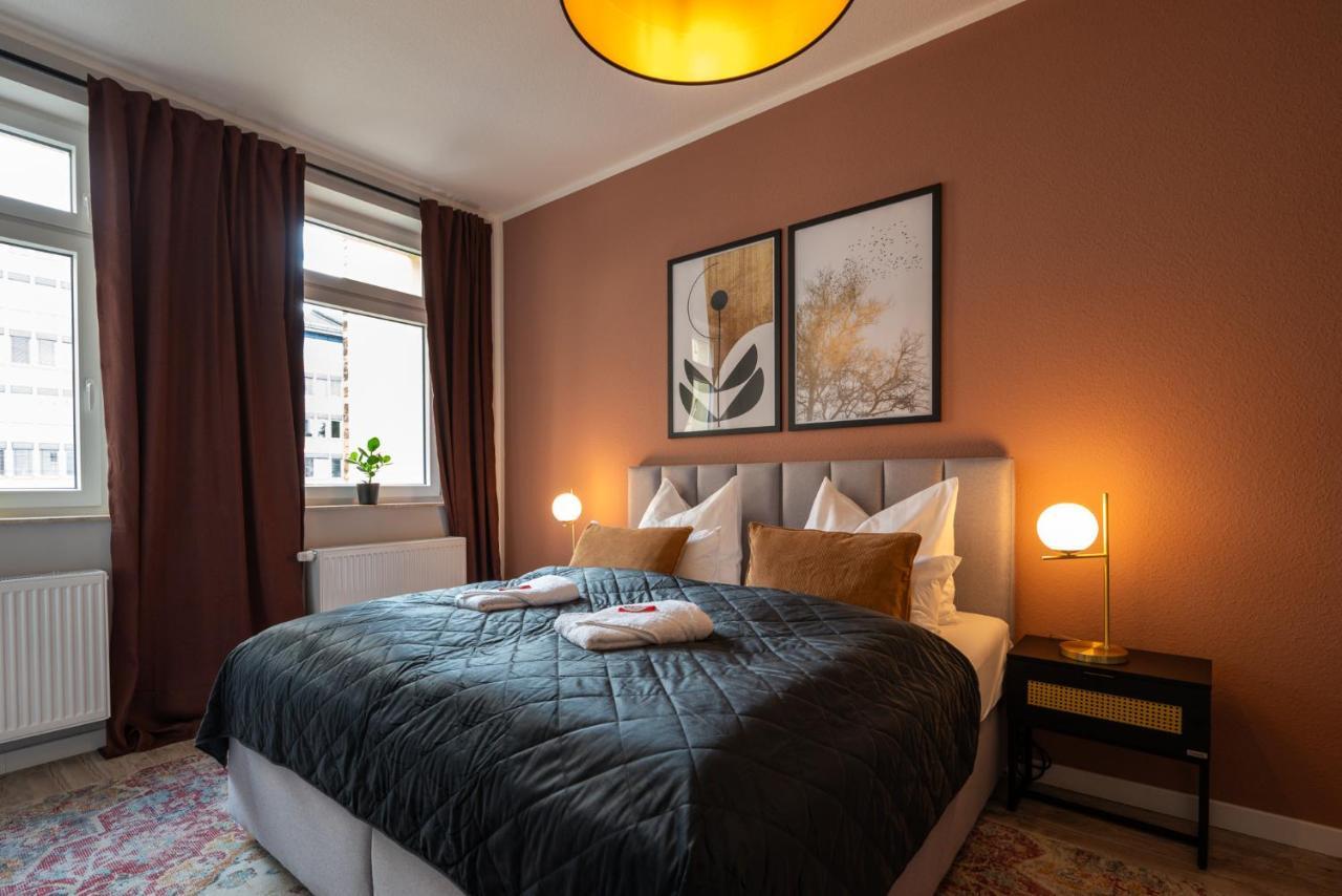 Maremar - Design Apartment - Luxus Boxspringbett - Zentral - Kueche - Arbeitsplatz - Highspeed Wlan Гера Экстерьер фото