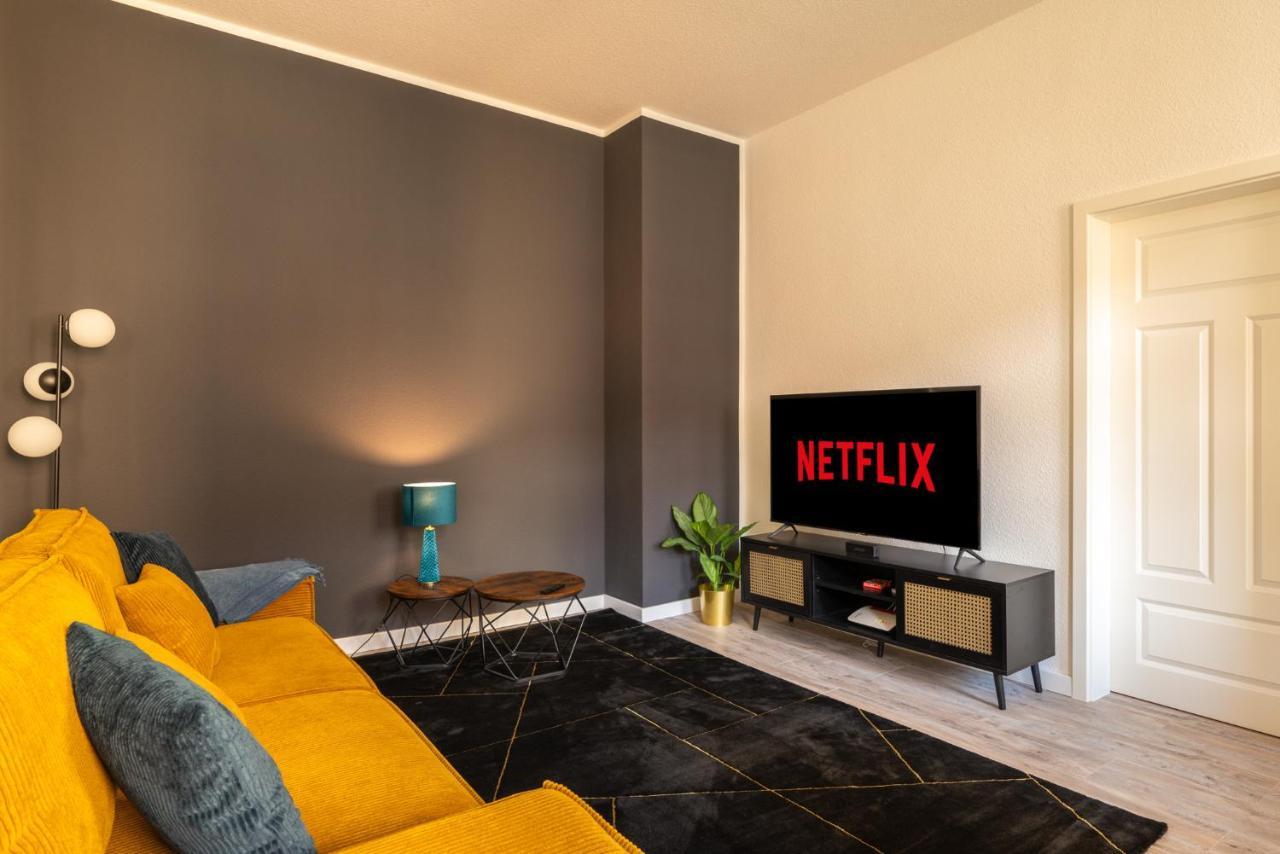 Maremar - Design Apartment - Luxus Boxspringbett - Zentral - Kueche - Arbeitsplatz - Highspeed Wlan Гера Экстерьер фото